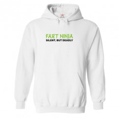 Fart Ninja Silent But Deadly Funny Classic Unisex Kids and Adults Pullover Hoodie